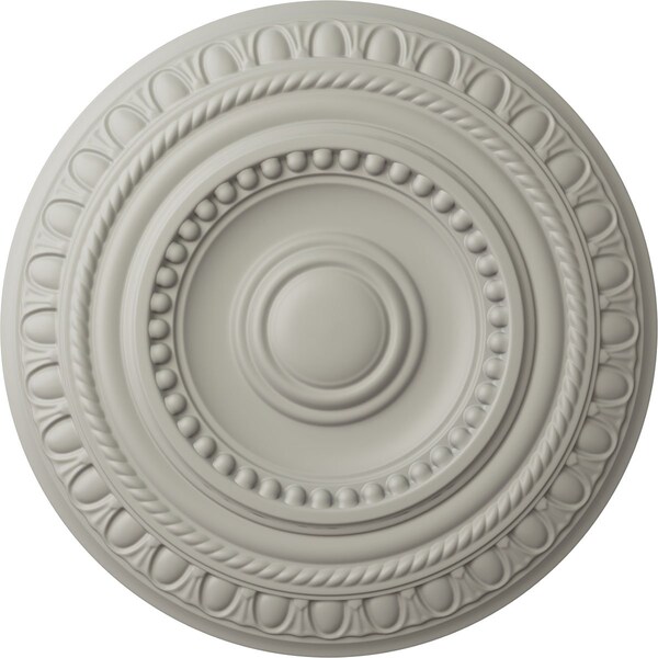 Ekena Millwork Artis Ceiling Medallion (Fits Canopies up to 6 7/8"), Hand-Painted Pot of Cream, 15 3/4"OD x 1 3/8"P CM15ARPCF - main